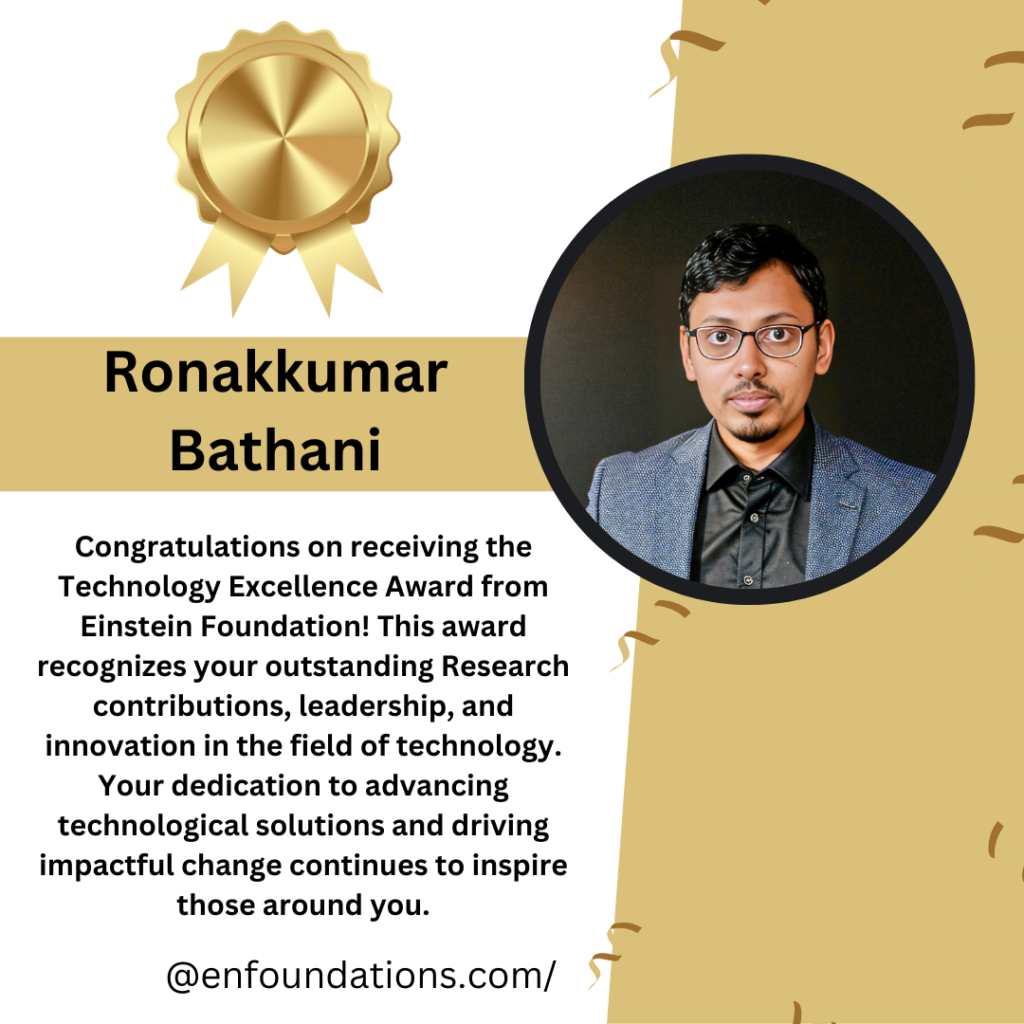 Ronakkumar Bathani – Expert Data Engineer Driving Innovation in Data Architecture and Analytics