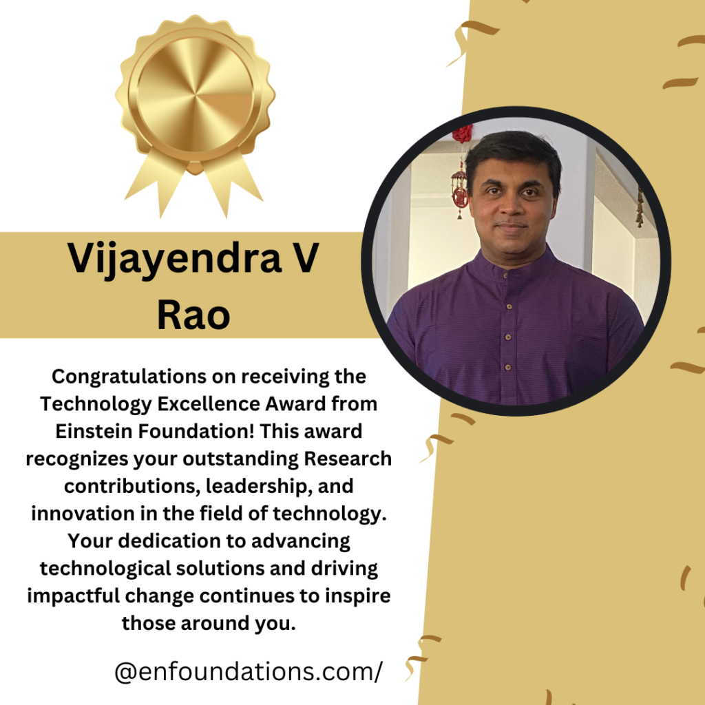 Vijayendra V Rao – Visionary Order Management & Supply Chain Transformation Leader