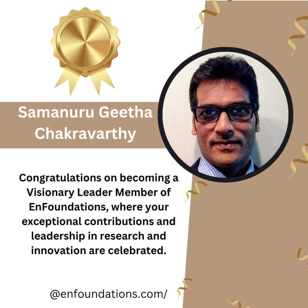 Samanuru Geetha Chakravarthy – IT Quality Assurance, Technology & AI Professional